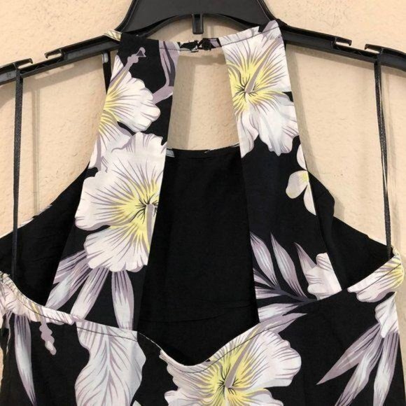28 Palms Hawaiian Dress Floral Maxi - Picture 5 of 6
